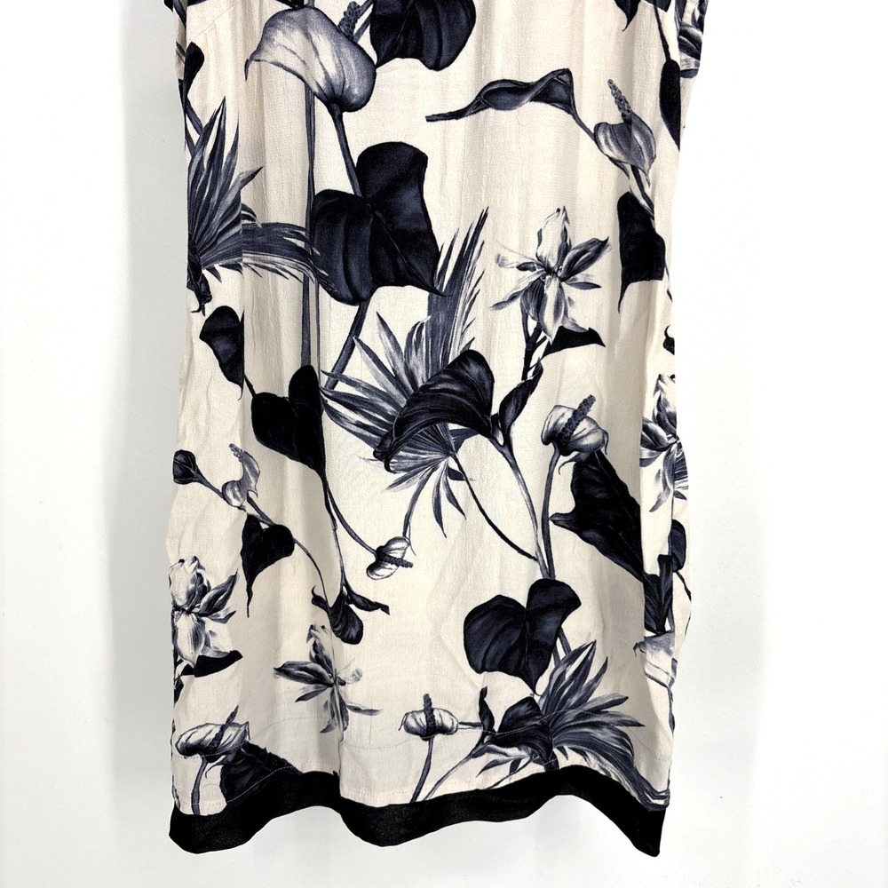 Dorothy Perkins Dress Womens 4 Floral Sleeveless Viscose Old Money Timeless - Picture 4 of 10